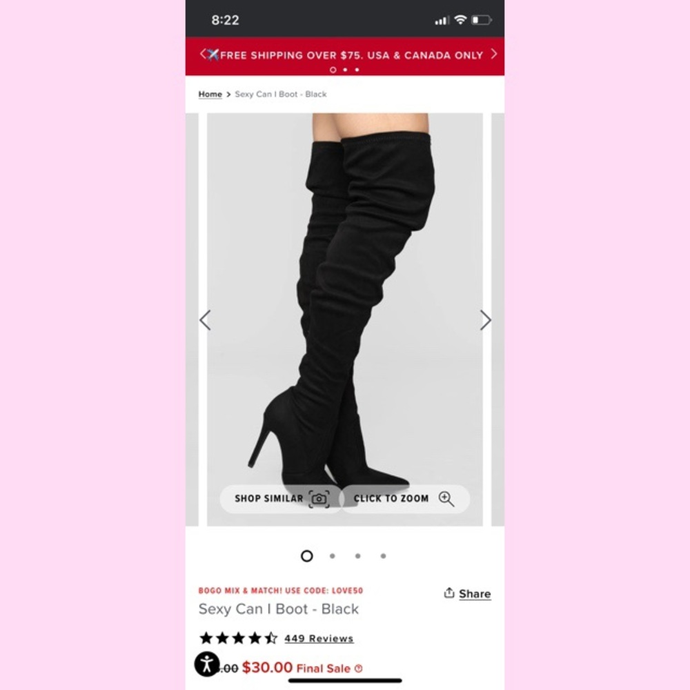 Thigh High boots
